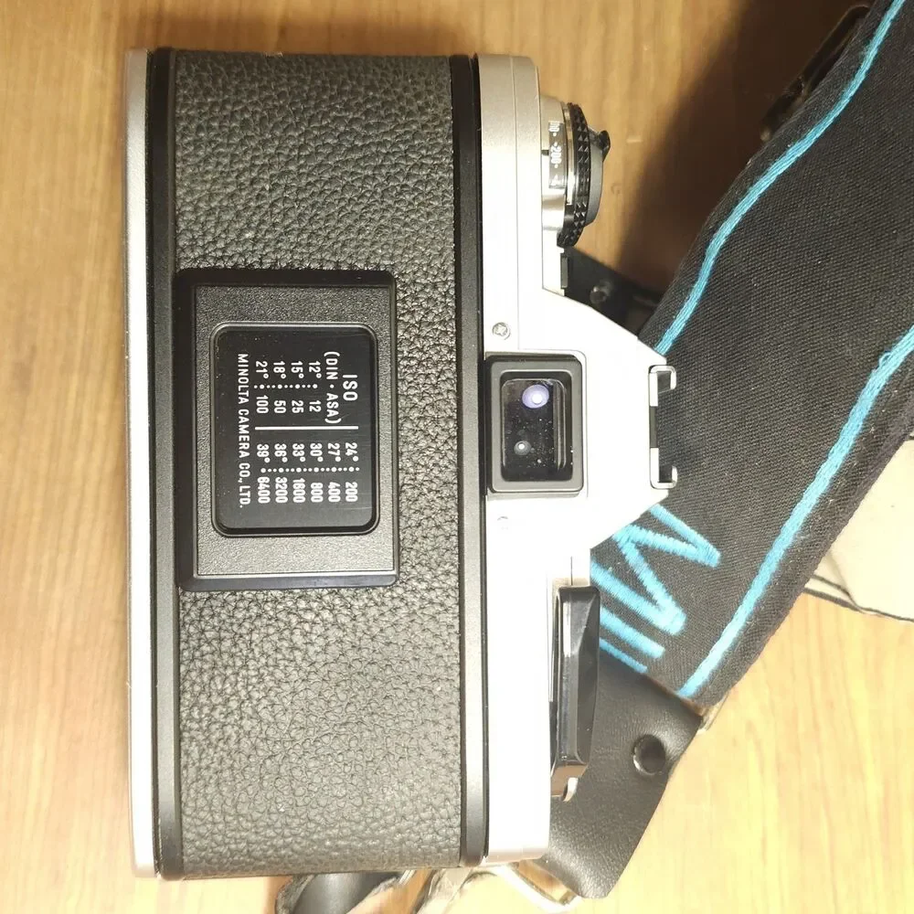Vintage Minolta X-370 35mm SLR Camera w/2-lens, 28-70mm, 70-210 mm,Vivitar Flash